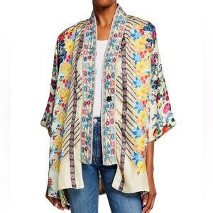 Johnny Was Silk Kimono
